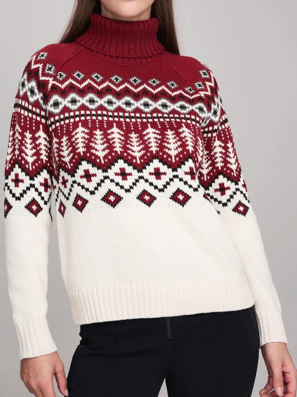 NWOT Alp N Rock Nordic Fair Isle Turtleneck Sweater